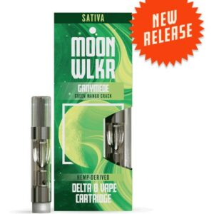 Delta 8 THC Vape Cart | Ganymede | Green Mango Crack | 1g