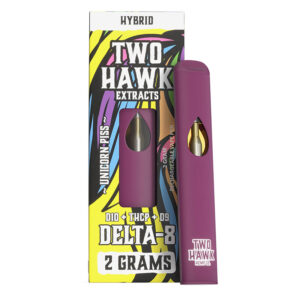 Delta 8 THC Vape Pen with D10 + THC-P – Unicorn Piss- Hybrid 2g – Two Hawk Hemp Co.