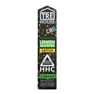 High Potency HHC Vape Pen – Lemon Slushie – Sativa 2g – TRĒ House