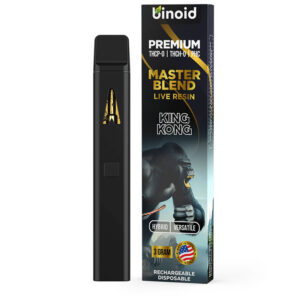 Live Resin THC Vape Pen with THCP-O + THCH-O + PCH – King Kong – Hybrid 3g – Binoid