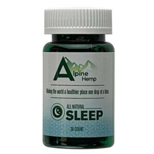 Alpine Hemp – CBD Capsule – Sleep – 20mg