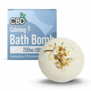 CBD Bath Bomb with Calming Lemongrass & Chamomile – CBDfx