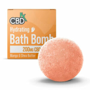 CBD Bath Bomb with Hydrating Mango & Shea Butter – CBDfx