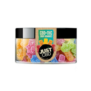 CBD + Delta 8 THC Gummies – Sour Heads – JustCBD