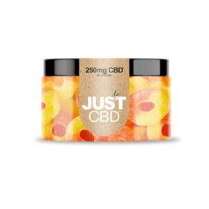 CBD Gummies – Peach Rings – JustCBD