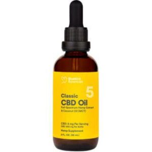 CBD Oil – Full Spectrum Classic Oil CBD Tincture – 600mg – 1200mg – By Bluebird Botanicals