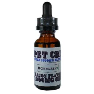 CBD Pet Tincture – Bacon Flavor Elixir – Apothecary Rx