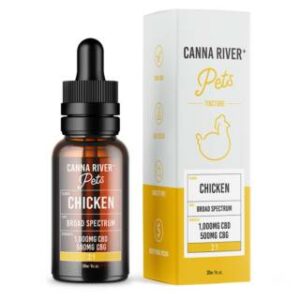 CBD for Pets Tincture with CBG – Chicken – Canna River