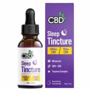 CBN + CBD Oil Sleep Tincture – CBDfx