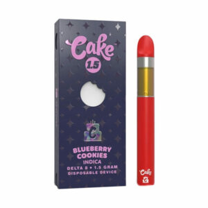 Cake Disposable – Coldpack Delta 8 Vape Disposable – Blueberry Cookies – 1.5g – By Cake