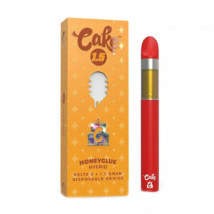 Cake Disposable – Coldpack Delta 8 Vape Disposable – Honey Glue – 1.5g – By Cake