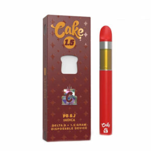 Cake Disposable – Coldpack Delta 8 Vape Disposable – PB&J – 1.5g – By Cake