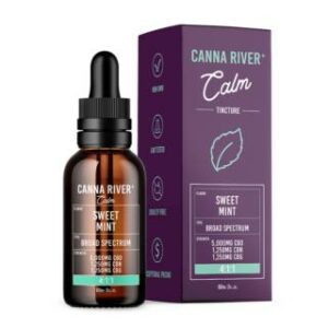 Calm CBD Oil Tincture with CBG + CBN – Sweet Mint – Canna River
