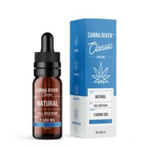 Classic Full Spectrum CBD Oil Tincture – Natural Flavor – Canna River