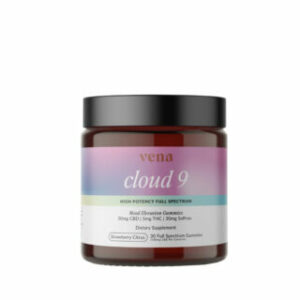 Cloud Nine CBD + THC Gummies for Sleep with Saffron – Strawberry Citrus – Vena