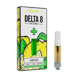 Delta 8 THC Cartridge – Lemon Jack – Sativa 1g – Canna River