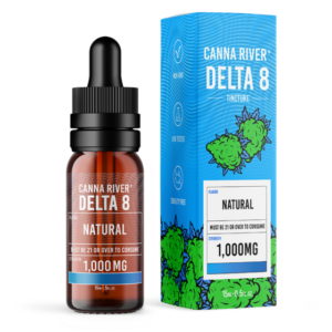 Delta 8 THC Oil Tincture – Natural Flavor – Canna River