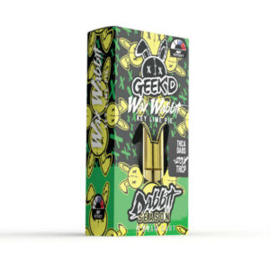 Delta 8 THC Vape Cartridge with THC-A + THC-P – Wax Wabbit & Key Lime Pie – Geek’d