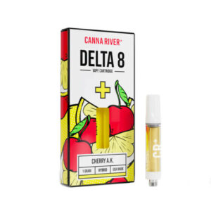 Delta 8 THC Vape Cartridge – Cherry A.K. – Hybrid 1g – Canna River