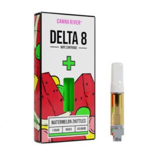 Delta 8 THC Vape Cartridge – Watermelon Zkittles – Indica 1g – Canna River