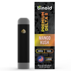 Delta 8 THC Vape Pen – Mango Kush – Indica 1g – Binoid