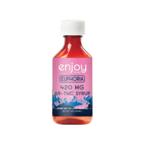 Delta 9 THC Syrup – Blue Raspberry – 420mg – Enjoy Hemp