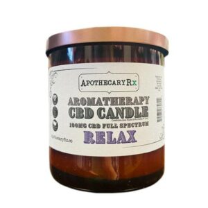 Full Spectrum CBD Candle – Relax – Apothecary Rx