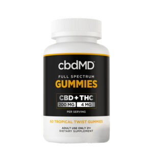 Full Spectrum CBD + THC Gummies – Tropical Twist – cbdMD