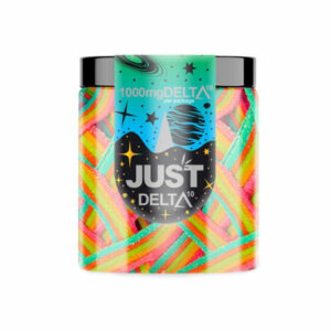 JustDelta – Delta 10 Gummies – Rainbow Belts – 1000mg