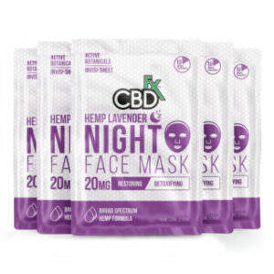 Lavender CBD Face Masks – (5 Pack) – CBDfx