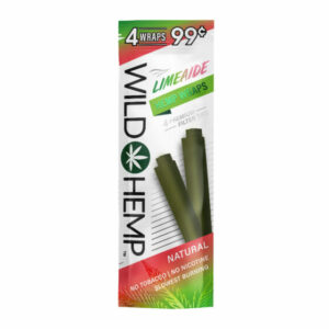 Limeade Organic Hemp Wraps – 4-Count Pack – Wild Hemp