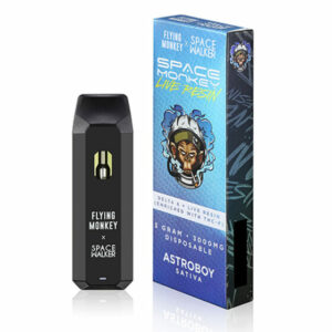 Live Resin Delta 8 THC Vape Pen with THC-P – Astroboy – Sativa 3g – Flying Monkey x Space Walker