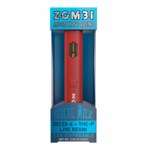Live Resin THC-P + Delta 6 THC Vape Pen – Cereal Milk – 3.5g – Zombi