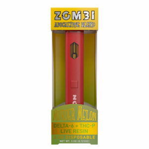 Live Resin THC-P + Delta 6 THC Vape Pen – Murder Melon – 3.5g – Zombi