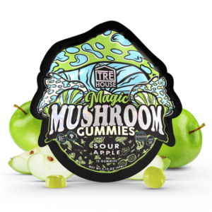 Magic Mushroom Gummies Sour Apple – TRĒ House