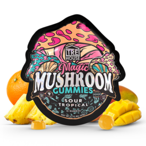 Magic Mushroom Gummies Sour Tropical – TRĒ House