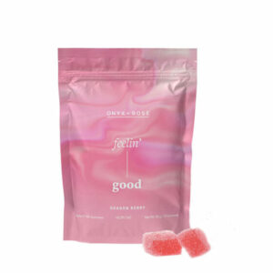 Onyx + Rose – Delta 9 Edible – Feelin Good Gummies – Dragon Berry – 10mg