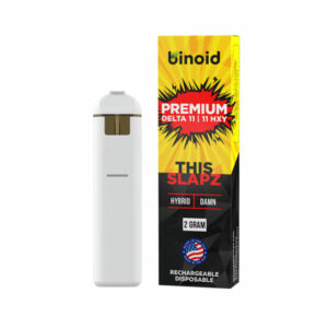 Premium Delta 11 THC Vape Pen with 11 HXY – This Slapz – Hyrbid 2g – Binoid