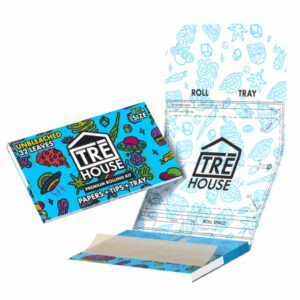Premium Rolling Papers Kit – 1 14″ Size – Unbleached – TRĒ House