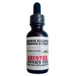 Recover CBD Oil Tincture with Adaptogenic Mushrooms – Apothecary Rx