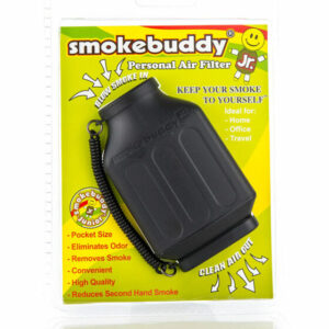 Smoking Accessory – Personal Air Filter – Junior Black – By Smoke Buddy