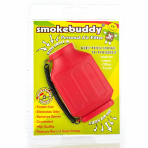 Smoking Accessory – Personal Air Filter – Junior Red – By Smoke Buddy
