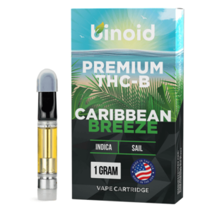 THC-B Vape Cartridge – Caribbean Breeze – Indica 1g – Binoid