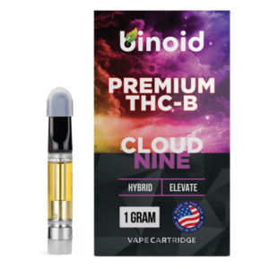 THC-B Vape Cartridge – Cloud Nine – Hybrid 1g – Binoid