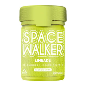 THC Edibles – Delta 8 Gummies – Limeade – 100mg by Space Walker