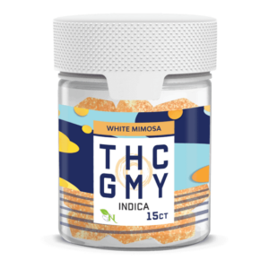 THC Edibles – White Mimosa THC GMY Gummies – 15mg – By A Gift From Nature