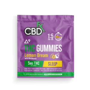 THC Gummies + CBD – Lemon Dream Indica – 1ct – CBDfx