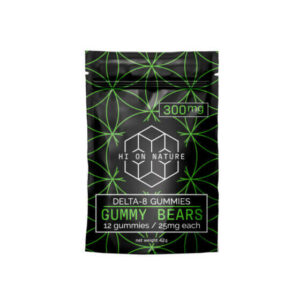 THC Gummies – Delta 8 Gummies – 25mg – By Hi On Nature