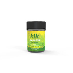 THC Gummies – Kik Bites Delta 8 Gummies – Neon Bears – 25mg – By Kalibloom