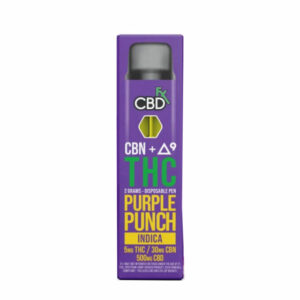 THC Vape Pen + CBN – Purple Punch – 2g – CBDfx